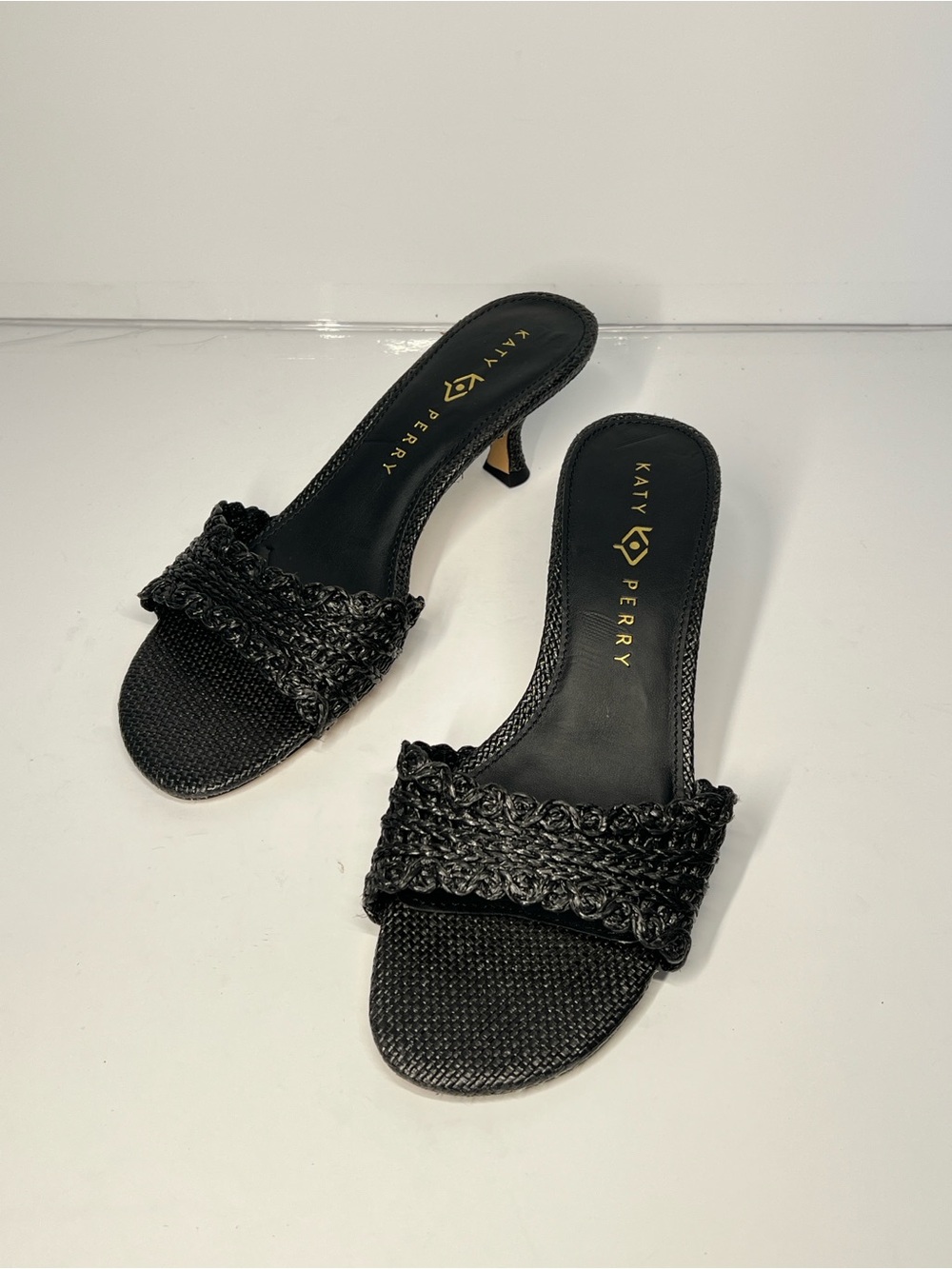 KATY PERRY 9 Black Sandals - Picture 4 of 10